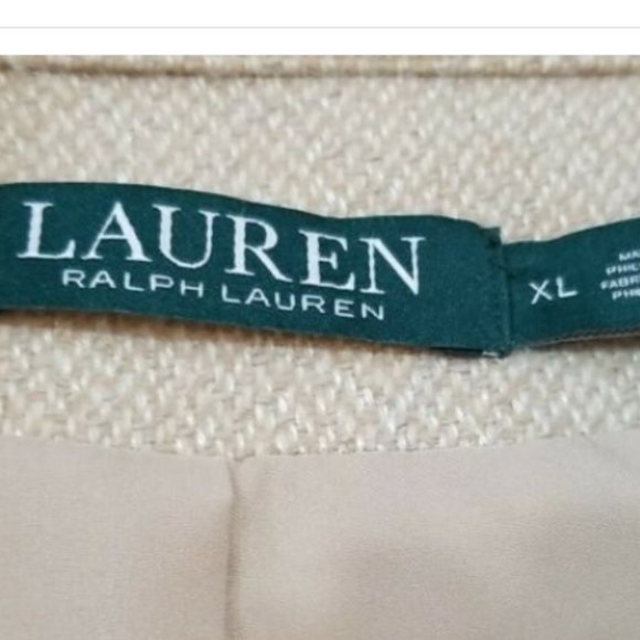 Ralph Lauren Wool Blazer w/ suede buckle collar/ elbow patches Jacket - Picture 9 of 12